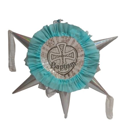 Baptism Five Corn Drum Pinata