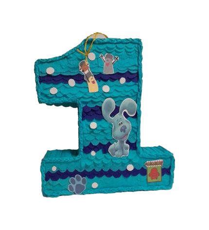 Blue's Clues Birthday Number One Shape Pinata