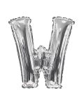 SILVER LETTER W - 34 Inch