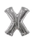 SILVER LETTER X - 34 Inch