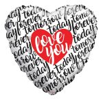 18 Inch I Love You Script