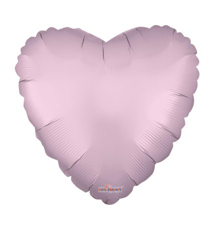 Pink Matte Heart 18 Inch