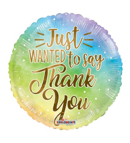 18 Inch PR THANK YOU GOLD LETTERS