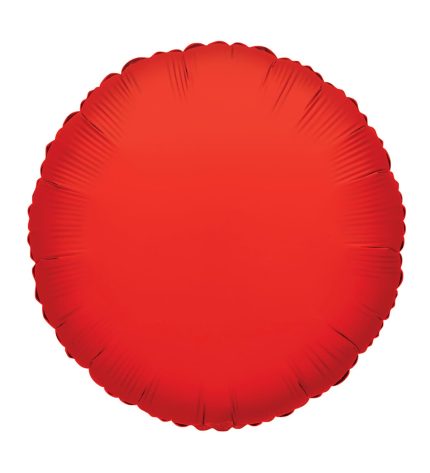 Red Round 18 Inch