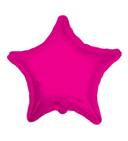 Hot Pink Star 18 Inch