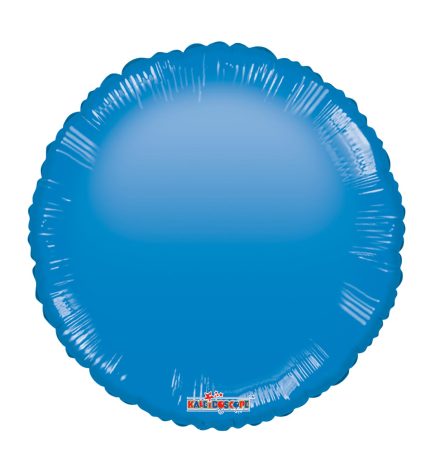 Royal Blue Round Gelli Bean 18 Inch