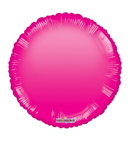Hot Pink Round Gelli Bean 18 Inch