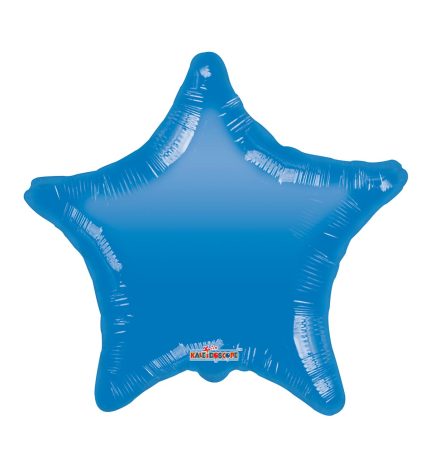 Royal Blue Star Gelli Bean 18 Inch