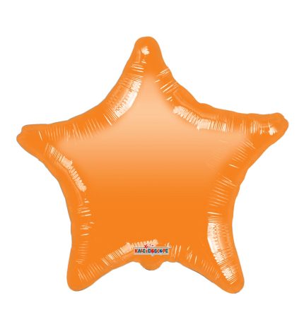 Orange Star Gelli Bean 18 Inch