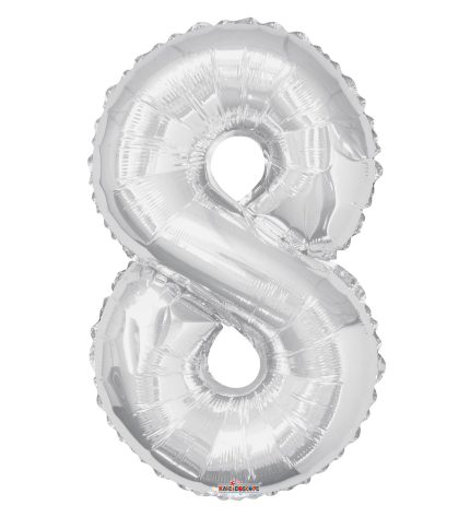 Silver - 34 Inch
