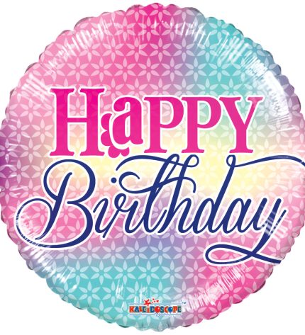 18″ SV Birthday Girly Colors