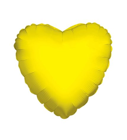 Yellow Heart 18 Inch