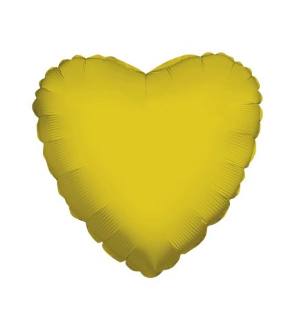 Gold Heart 18 Inch