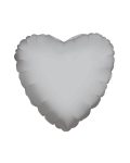 Silver Heart 18 Inch