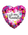 PR TE AMO MAMITA CORAZON ROSA
