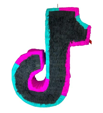 TikTok Shaped Pinata
