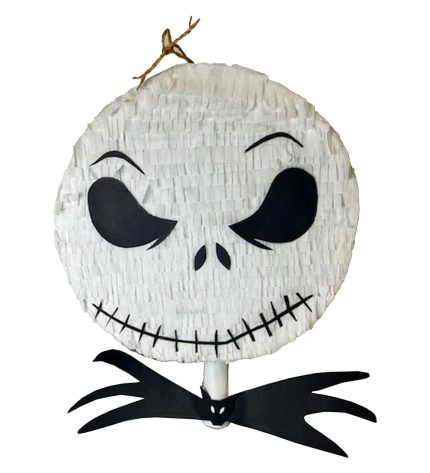 Jack Skeleton Face Shaped Pinata