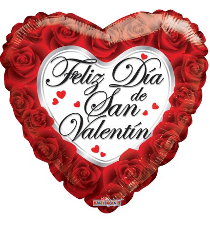 18 Inch BV Happy Valentine's Day Roses