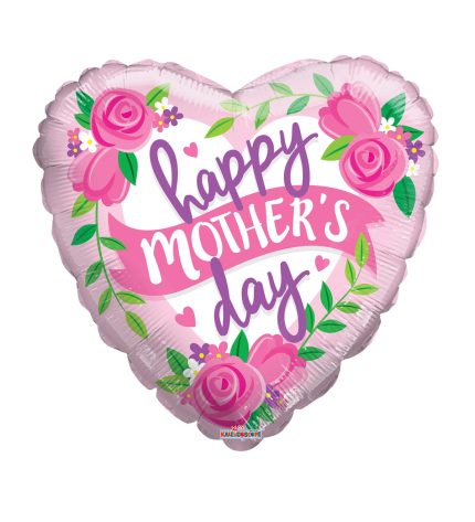 18 Inch SV Hmd Rosas & Banner - Flat