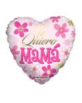 18 Inch PR Te Quiero Mam? Pink Heart - Flat