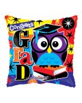 18 Inch PR Grad Owl Gellibean - Flat