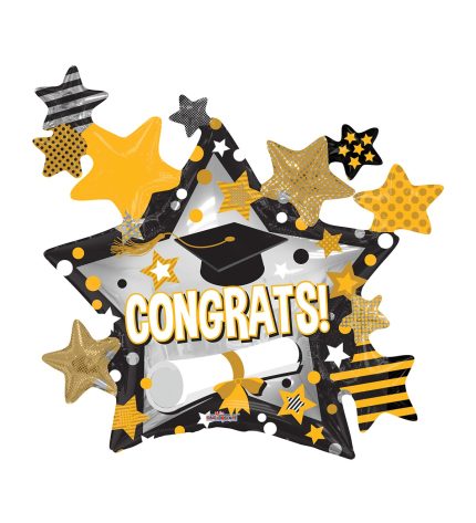 36 Inch PR Grad Multi Stars Shape - Five Pack