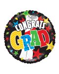 18 Inch BV Grad Banner & Stars - Flat