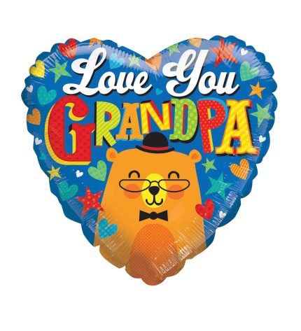 18 Inch PR LOVE YOU GRANDPA BEAR