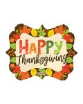 18 Inch PR THANKSGIVING LEAVES MARQUEE