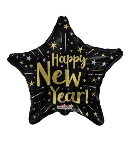 18 Inch BV NEW YEAR BLACK STAR