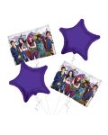 Descendants Happy Birthday Balloon Bouquet 4pc