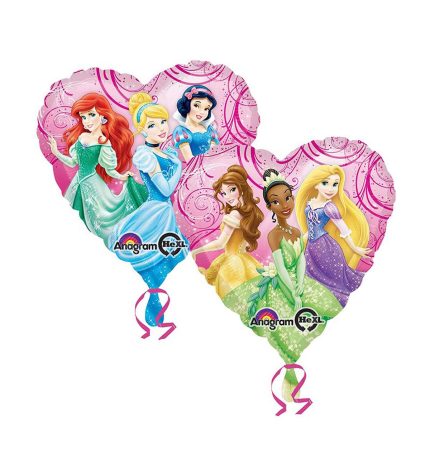 Princess Garden Disney Heart Shaped Foil Balloon 18 Inch