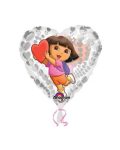 Dora The Explorer Clearly Love Foil Balloon 18 Inch