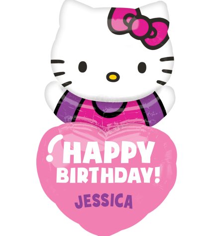 Hello Kitty SuperShape Personalize Ballon