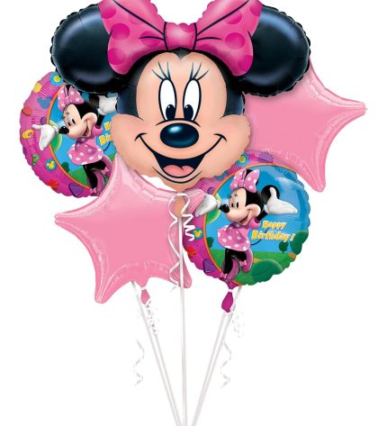 Minnie Mouse Happy Birthday Standard Foil Bouquet