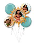 Moana Balloon Bouquet 5pcs