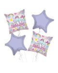 My Little Pony Happy Birthday Balloon Bouquet 4pc