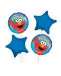 Sesame Street Happy Birthday Balloon Bouquet 4pc