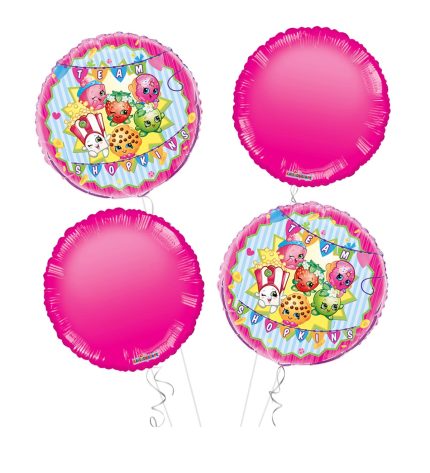 Shopkins Happy Birthday Balloon Bouquet 4pc