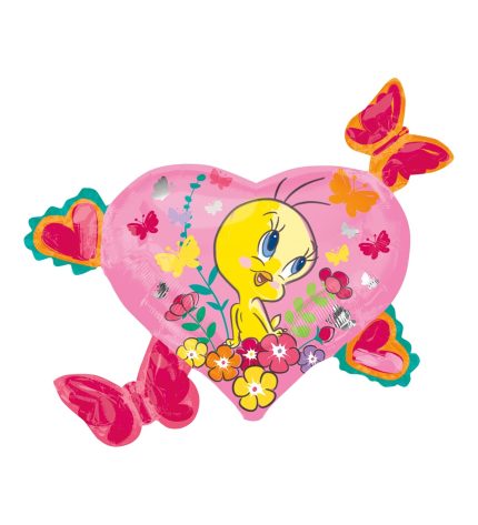 Tweety Hearts & Butterflies SuperShape