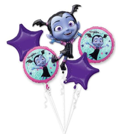 Vampirina Foil Bouquet of Balloons - 5pcs