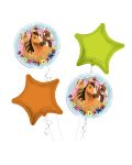 Spirit Riding Happy Birthday Balloon Bouquet 4pc