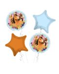 Spirit Riding Happy Birthday Balloon Bouquet 4pc