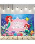 Ariel Birthday Banner