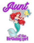 Ariel Birthday T-Shirt