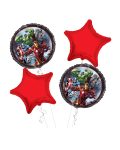 Avengers Happy Birthday Balloon Bouquet 4pc