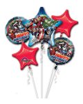 Avengers Foil Bouquet of Balloons - 5pcs