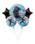 Black Panther Round Balloon Bouquet
4 pcs - Party Supplies