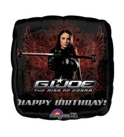G.I. Joe Happy Birthday Foil Balloon 18 Inch