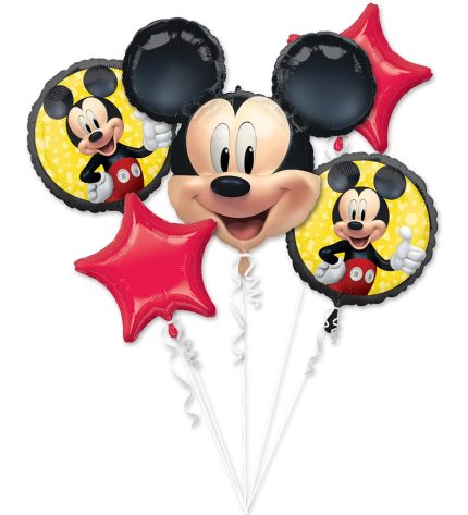 Mickey Mouse Forever
Foil Bouquet of Balloons - 5pcs